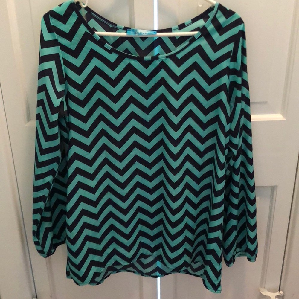 Long sleeve blouse